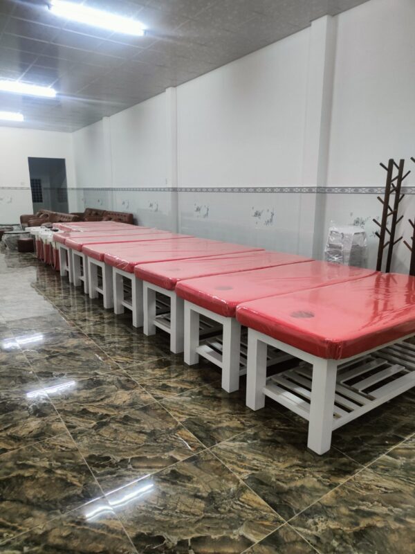 Giường spa massage cao cấp chân gỗ giá rẻ