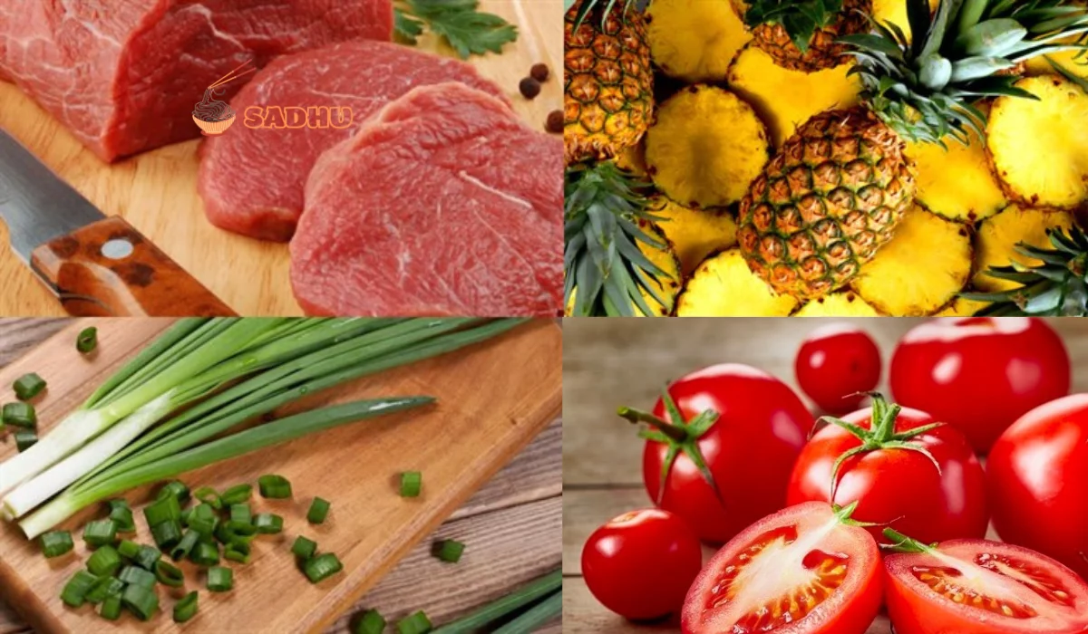 nguyen-lieu-chinh-mon-dua-xao-thit-bo-png nguyên liệu chính món dứa xào thịt bò