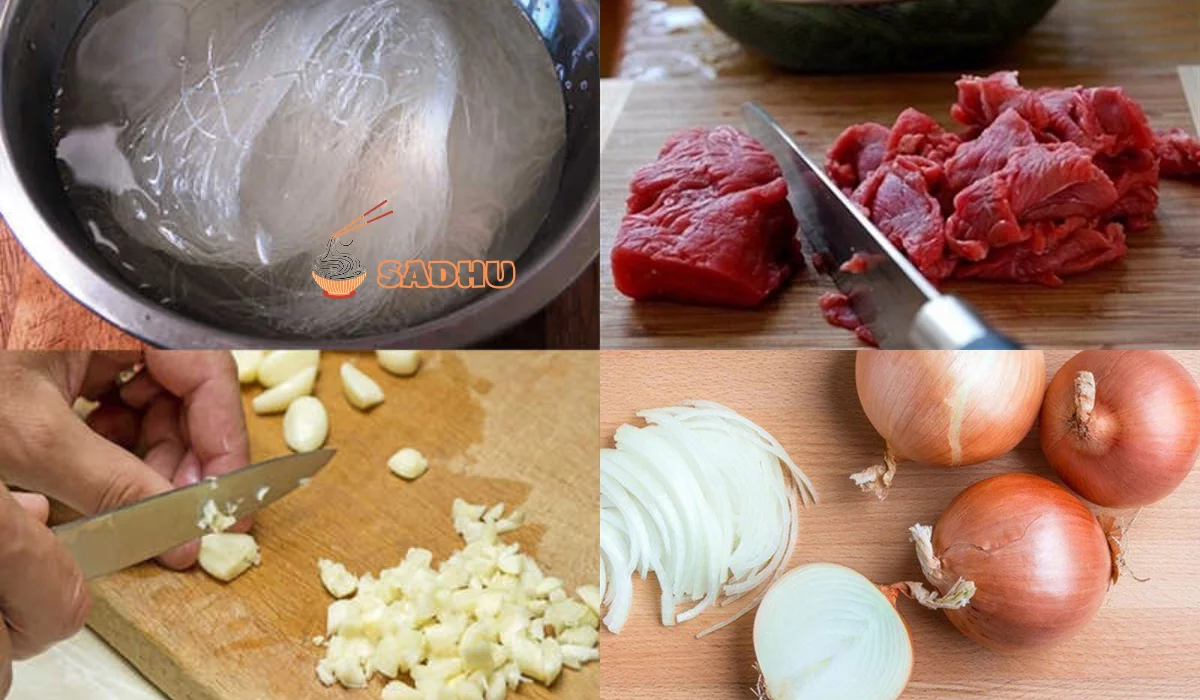 so-che-nguyen-lieu-lam-mon-bo-xao-lan-png sơ chế nguyên liệu làm món bò xào lăn