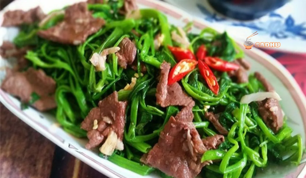 thanh-pham-bo-xao-chung-voi-rau-muong-png thành phẩm bò xào chung với rau muống