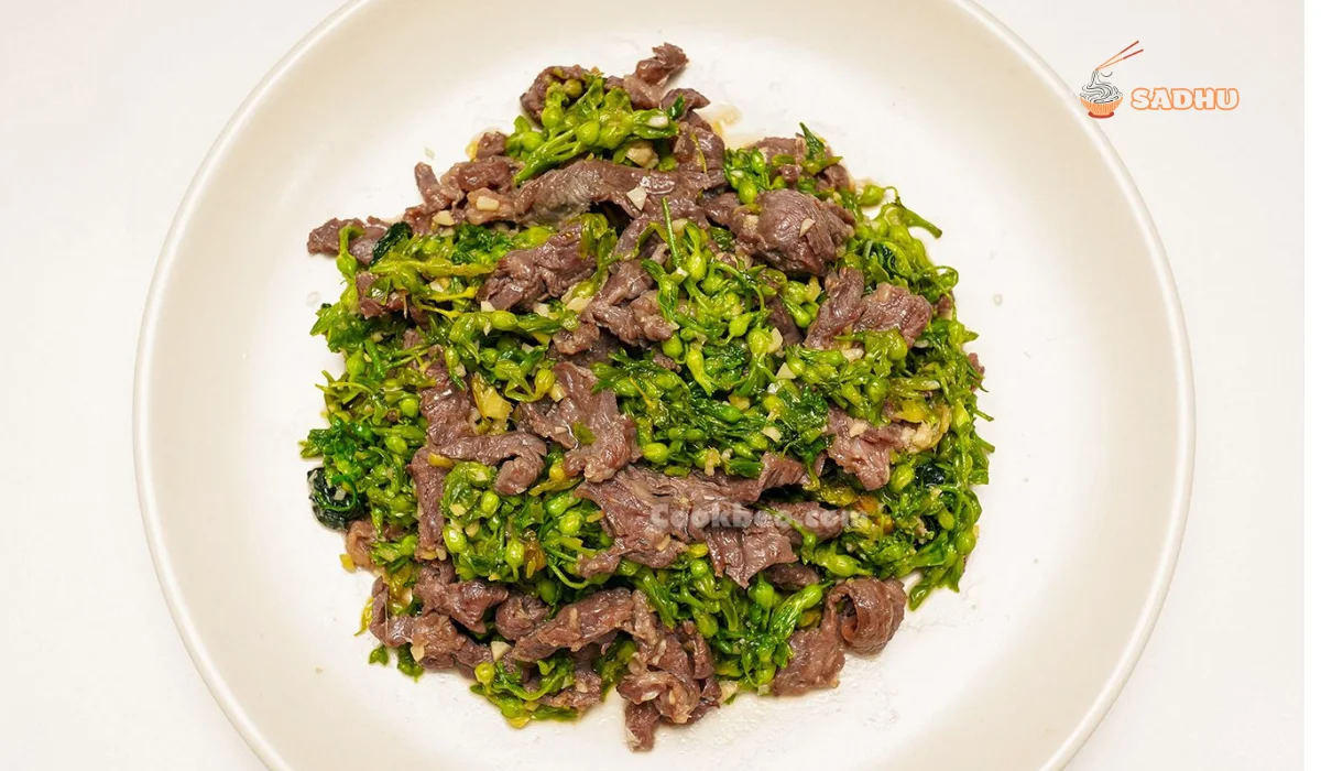 thanh-pham-mon-hoa-thien-ly-xao-thit-bo-png thành phẩm món hoa thiên lý xào thịt bò